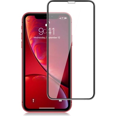 Удароустойчив стъклен протектор за екран марка Mocolo за iPhone XR - цвят черен