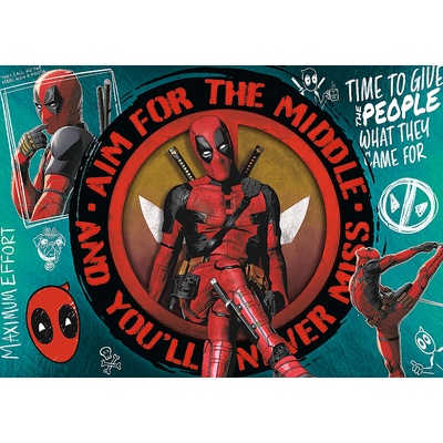 Trefl - Puzzle Puzzle Premium Plus: Deadpool - 1 000 piese