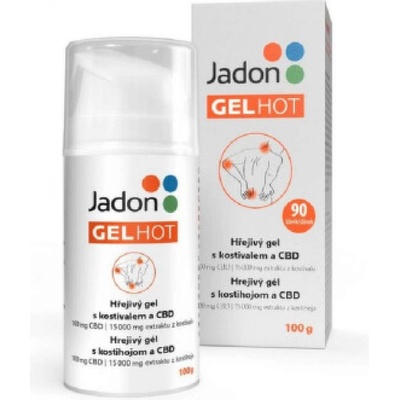 Jadon hřejivý gel s kostivalem a CBD 100 g