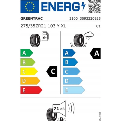 Greentrac Quest-x 275/35 R21 103Y