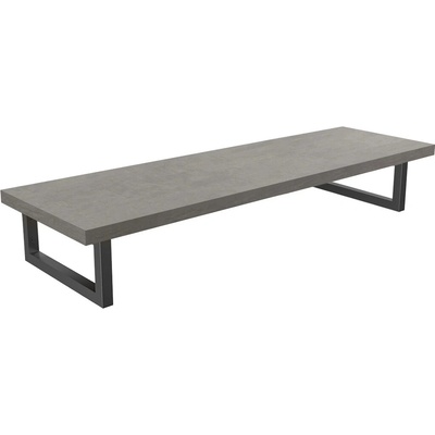 Cerano Doska pod umývadlo Navira Pro + 2 konzoly pod dosku betónovo šedá 100x46x3,6 CER-606000