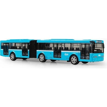 Rappa Kovový kĺbový autobus DPO Ostrava modrý 18 cm