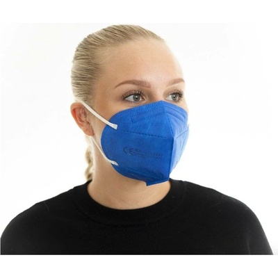 Tex-Tech Respirátor FFP2 Premium modrý