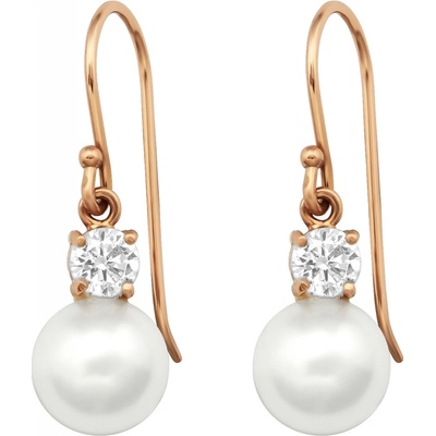 Bangles.cz perly & zirkon rose gold 1212