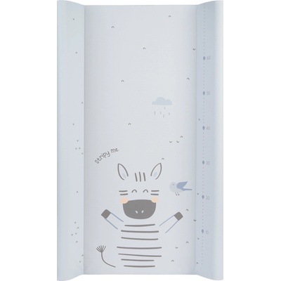 Kikka boo Твърда PVC подложка за повиване 50х80см Stripy Friends (kikka-31108060104)