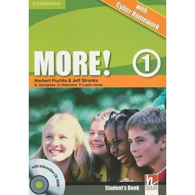More! Level 1 Student's Book with interactive CD-ROM with Cyber Homework - Puchta, Herbert et al