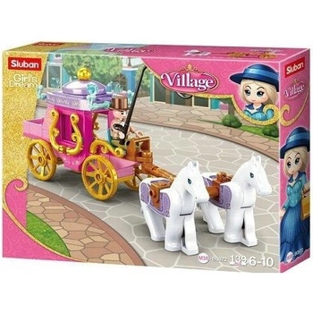 Sluban B0872 Dobový kočár s koníčky
