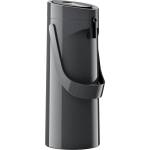 emsa 515706 Ponza pump vacuum jug, thermos bottle, 1.9l filling volume, insulated cup, pressure lever, removable drip tray, anthracite (515706)