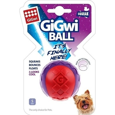 GiGwi TPR odolné pískacie loptička S 5 cm