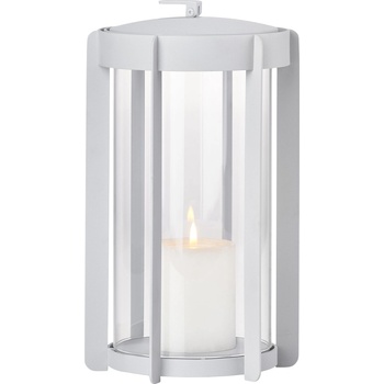 Zone Фенер за свещ СВЕТУЛКА 25 см, мека сив, стомана, Зона Дания (ZO32318)