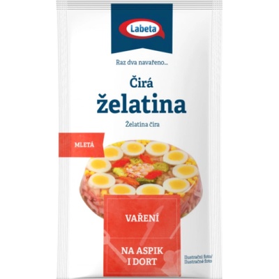 Labeta Želatina čirá 20 g – Zboží Dáma