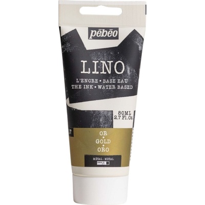 Pébéo Lino Paint Боя за линогравюра Gold 80 ml (141517)