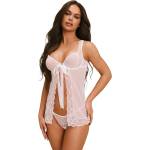 Obsessive Weddya Babydoll White L/XL