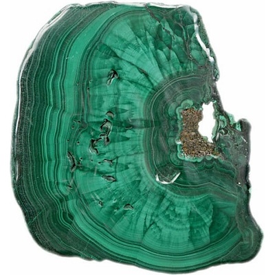Nefertitis Malachit leštěný plátek 55 NF63953 - cca 10 x 8,6 cm, 135 g