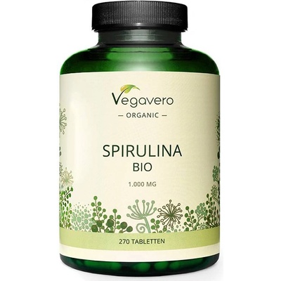 Vegavero Spirulina Bio, 270 таблетки, Vegavero