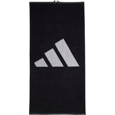 adidas 3 Bar Towel Small IU1290 černý 50 x 100 cm