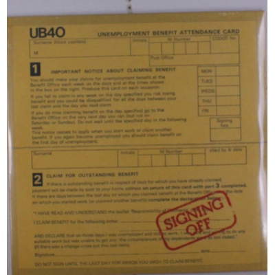 Signing Off - UB40 LP