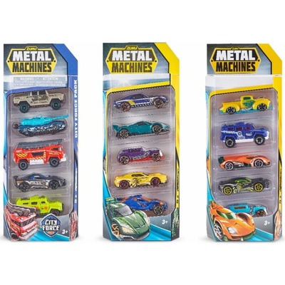 Auta ZURU Metal Machines 5-pak série 2
