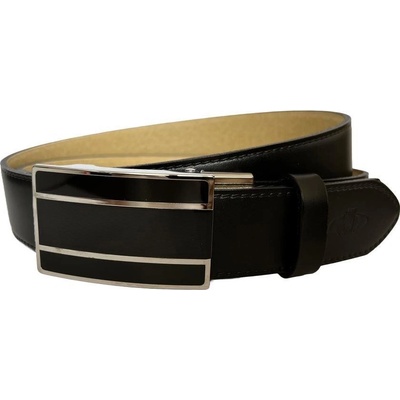 Pánský společenský opasek BEST JEANS A6/020/60 Black