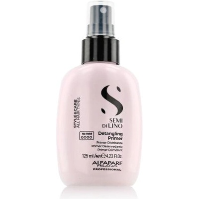 Alfaparf milano Semi Di Lino Style & Care Detangling Primer флуид за предварително оформяне и лесно разресване на косата 125 ml за жени