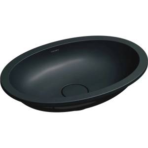 Omnires Lavoar sub blat Omnires Shell M+ finisaj negru lava mat 55 cm (SHELL480UPBLV)