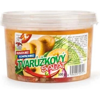 Gurmán Klub Tvarůžkový salát Pikant 500 g – Zbozi.Blesk.cz