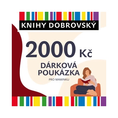 Elektronická dárková poukázka pro maminku 2000 Kč