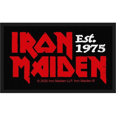 Nažehlovačka Iron Maiden - Est 1975