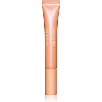 Clarins Lip Perfector Glow блестящ гланц за устни и скули цвят 22 peach glow 12ml