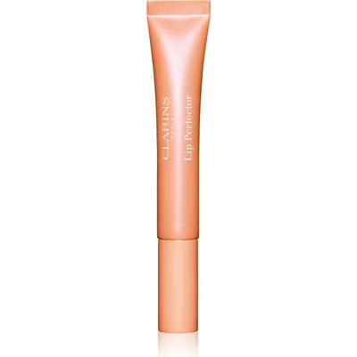 Clarins Lip Perfector Glow блестящ гланц за устни и скули цвят 22 peach glow 12ml