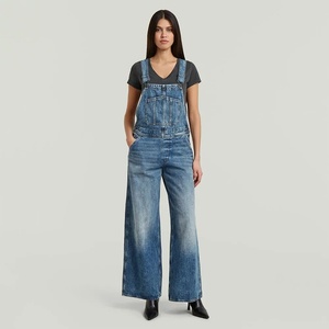 G-STAR Гащеризон G-Star Cinch Wide Leg sleeveless jumpsuit - Blue (Antique Faded Blue Galena)