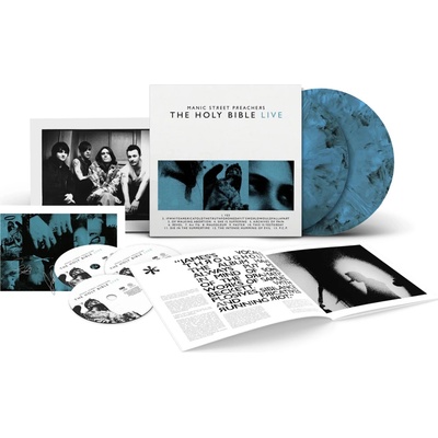 Manic Street Preachers - Holy Bible (Blue Vinyl) CLR 2 LP + 2 CD + Blu-Ray