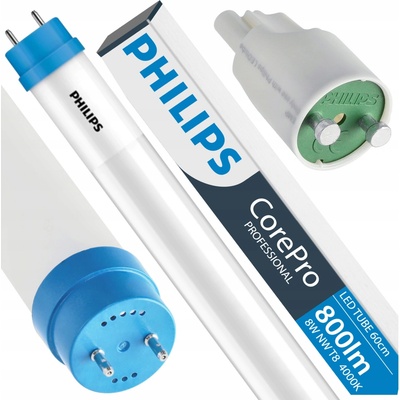 Philips LED trubica COREPRO LEDTUBE 60cm 8W 840 GLASS neutrálna biela T8 G13