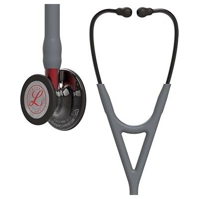 3M Littmann Cardiology IV : Grey, Black Finish with Heart - 6183