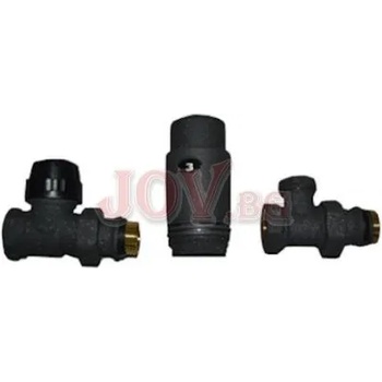 Image 1 of THS Thermostyle Радиаторен сет cayman-3 black ths 1/2 прав