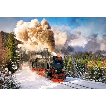 Castorland - Puzzle Steam Train - 1 000 piese