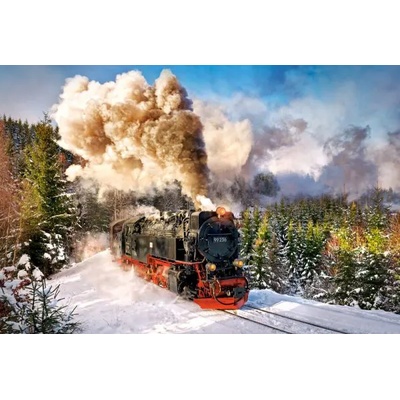 Castorland - Puzzle Steam Train - 1 000 piese