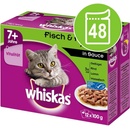 Krmivo pre mačky Whiskas Senior Ragout 7+ hydinový výber v želé 48 x 85 g