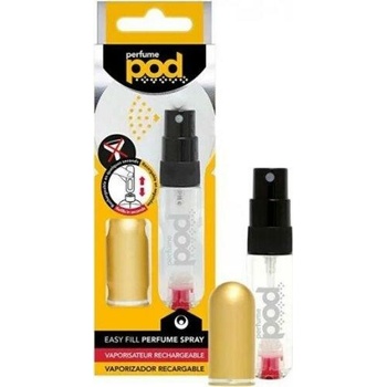Travalo Perfume Pod Pure plniteľný rozprašovač parfumov Gold 5 ml
