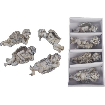 Dekoračný Anjelik 4 ks X4386