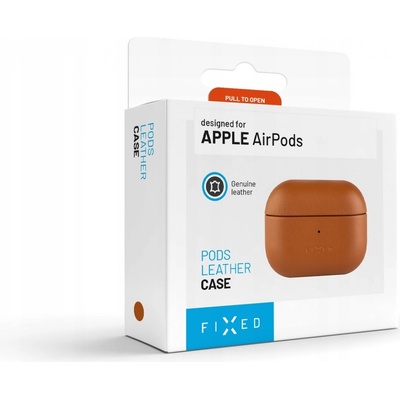 FIXED PodsLeather s podporou MagSafe pro Apple AirPods Pro 2/Pro 2 USB-C FIXLPM-999-BRW – Zboží Živě