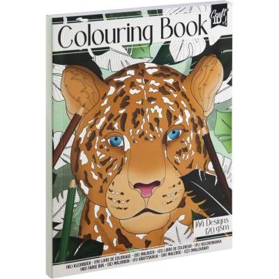 Craft ID Книжка за оцветяване - Животни, 72 листа (5525100232)