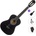 Pasadena PC-10-3/4 Standard SET Black Класическа китара с размер 3/4