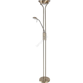 Brilagi - Димируема подова лампа SCARLETT 1xR7s/230W/230V + 1xG9/40W бронзова (BG2829)