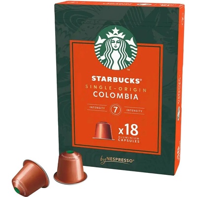 Starbucks Nespresso Single Origin Colombia Medium Roast 18 ks