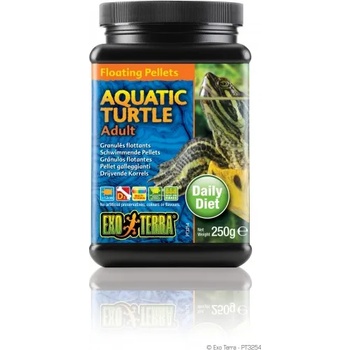 Hagen Floating Pellets - Adult Aquatic Turtle, храна за пораснали водни костетурки - 250 гр - ГЕРМАНИЯ - PT3254