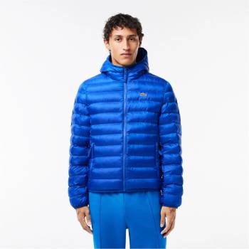 Lacoste Яке Lacoste Men's Slim Fit Short Puffer Jacket - Cobalt