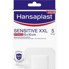 Hansaplast Med Sensitive XXL 8 x 10 cm elastická náplast 5 ks