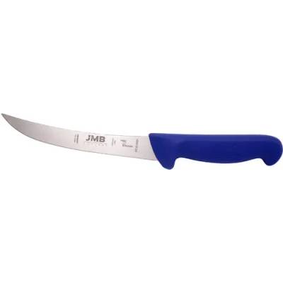 Jmb cutlery Нож jmb за обезкостяване h2-grip, извито, полутвърдо острие, син (bk16150sf)