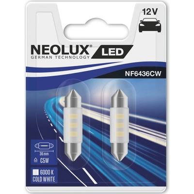 NEOLUX NF6436CW-02B 12V 0,5W SV8,5-8 C5W